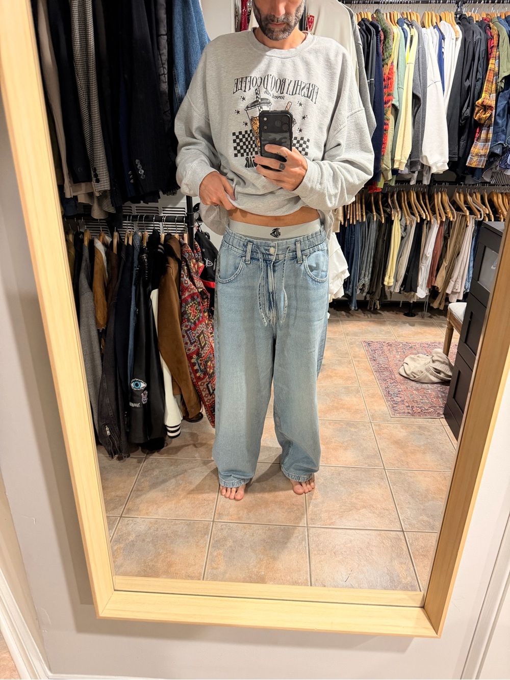 H&M Super Ultra Baggy Fit Jeans